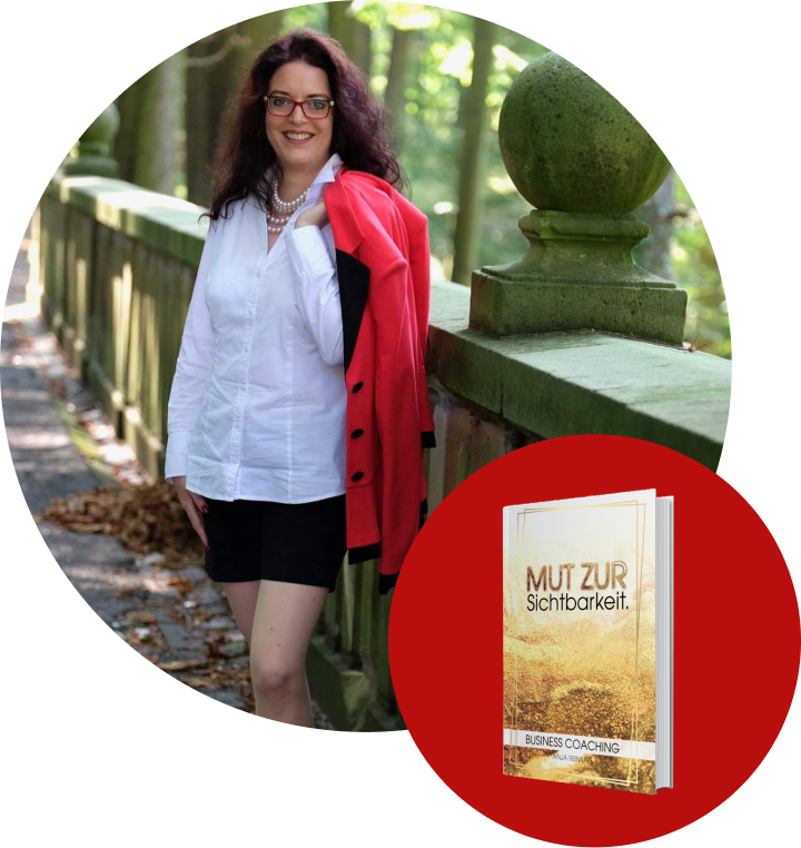AR_UberMich Bild Anja Reimuth mit Buch
