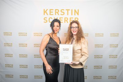 Awardverleihung Kerstin Scherer